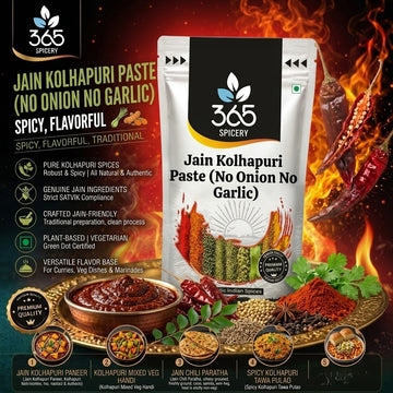 JAIN KOLHAPURI PASTE (No Onion No Garlic) — 365 Spicery