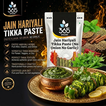 JAIN HARIYALI TIKKA PASTE (No Onion No Garlic) — 365 Spicery