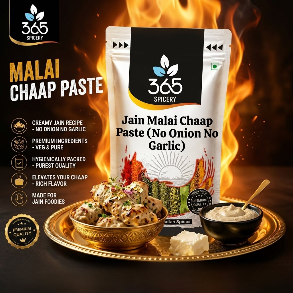JAIN MALAI CHAAP PASTE (No Onion No Garlic) — 365 Spicery