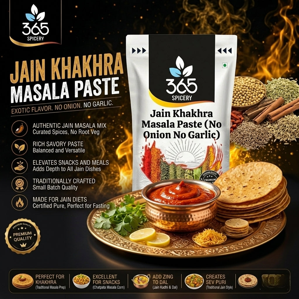 JAIN KHAKHRA MASALA PASTE (No Onion No Garlic) — 365 Spicery