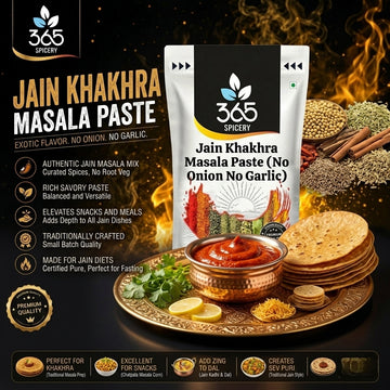 JAIN KHAKHRA MASALA PASTE (No Onion No Garlic) — 365 Spicery