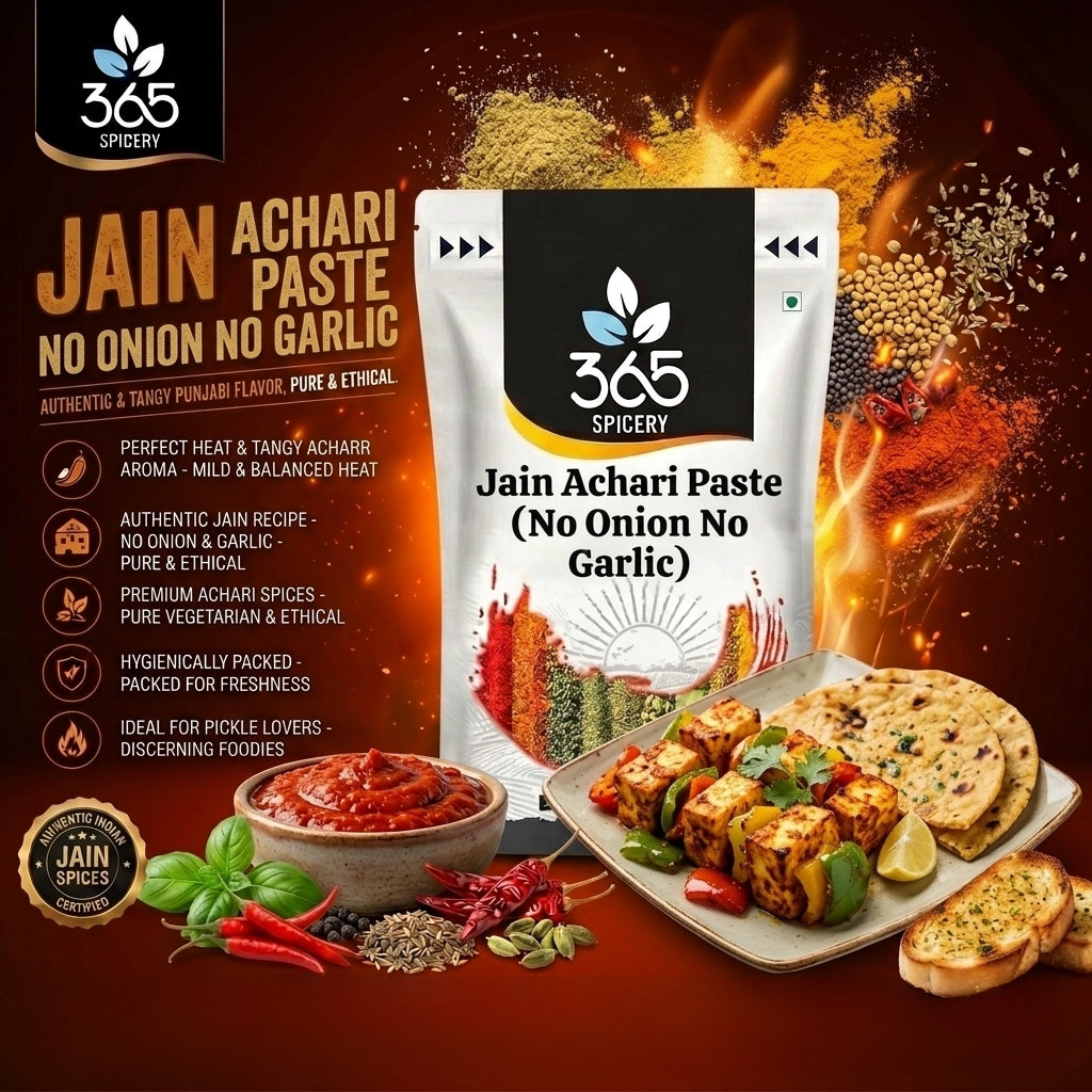 JAIN ACHARI PASTE (No Onion No Garlic) — 365 Spicery
