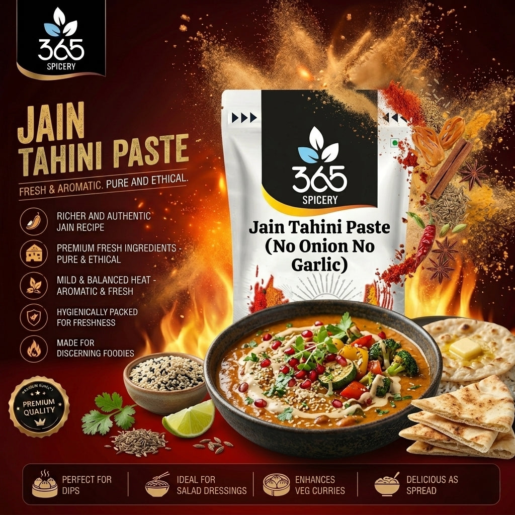 JAIN TAHINI PASTE (No Onion No Garlic) — 365 Spicery