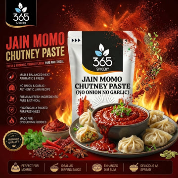 JAIN MOMO CHUTNEY PASTE (No Onion No Garlic) — 365 Spicery