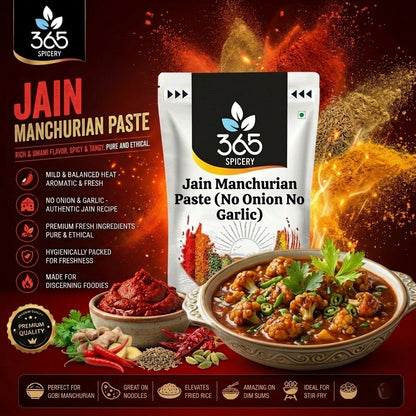 JAIN MANCHURIAN PASTE (No Onion No Garlic) — 365 Spicery