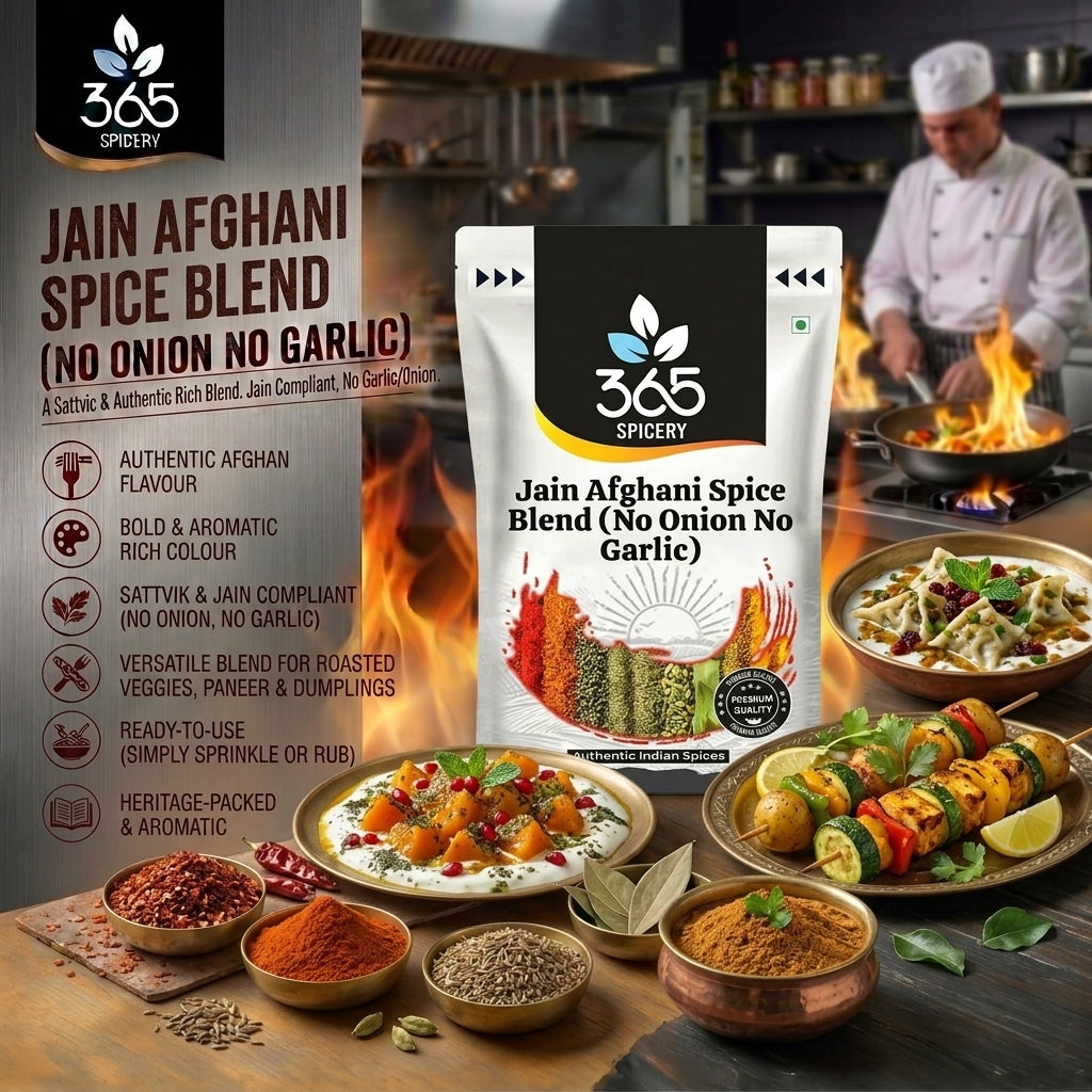 Jain Afghani Spice Blend (No Onion No Garlic) — 365 Spicery
