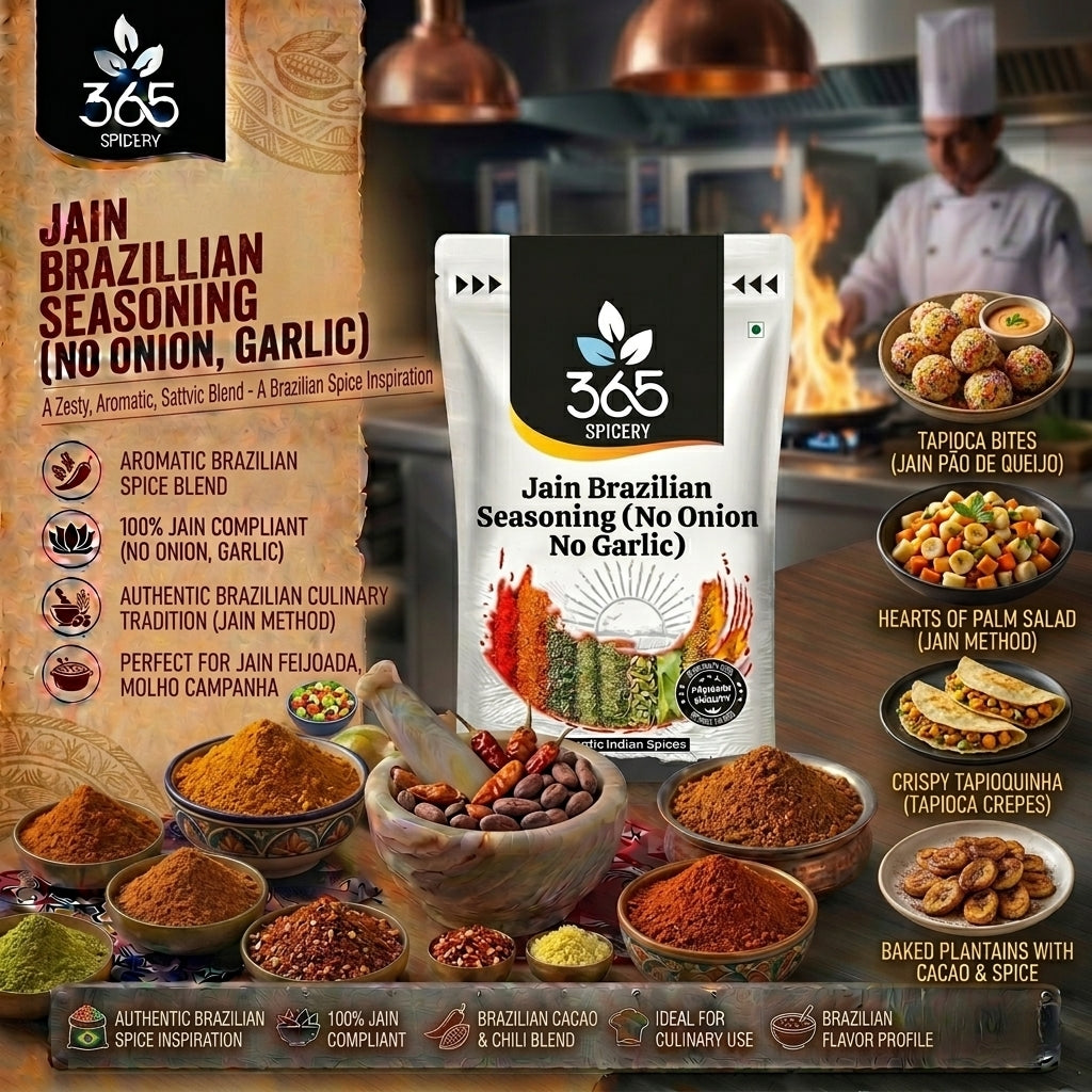 Jain Salad Seasoning (No Onion No Garlic) — 365 Spicery