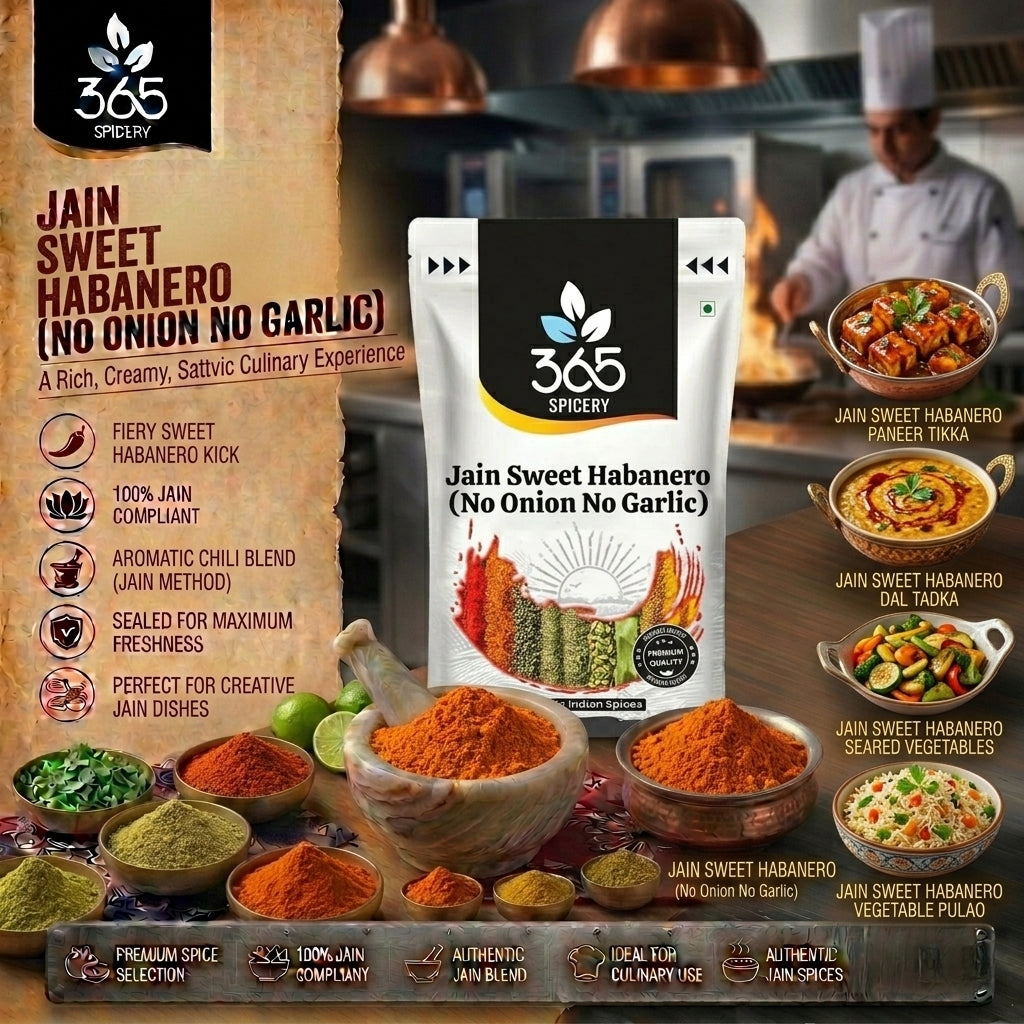 Jain Sweet Jalapeno Seasoning (No Onion No Garlic) — 365 Spicery