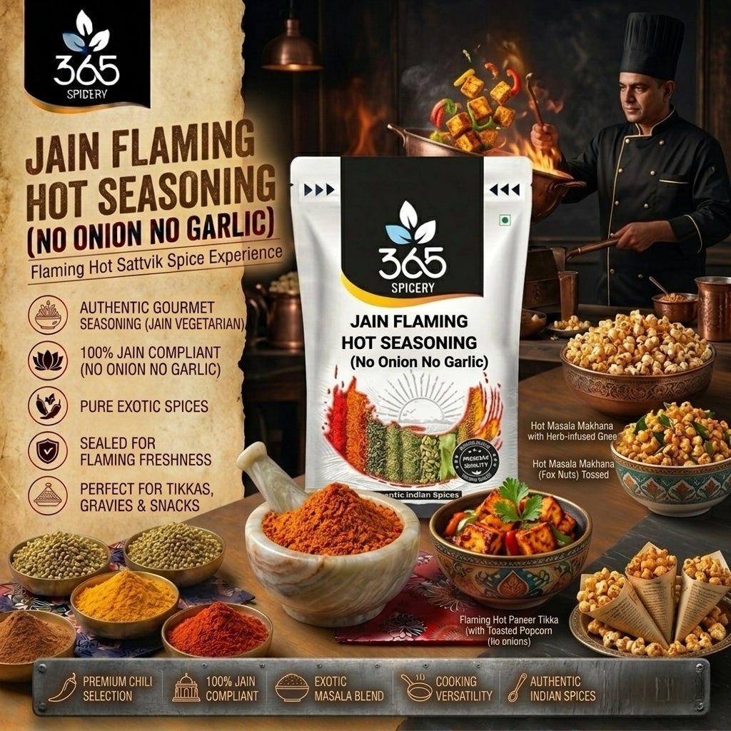 JAIN FLAMING HOT SEASONING — 365 Spicery