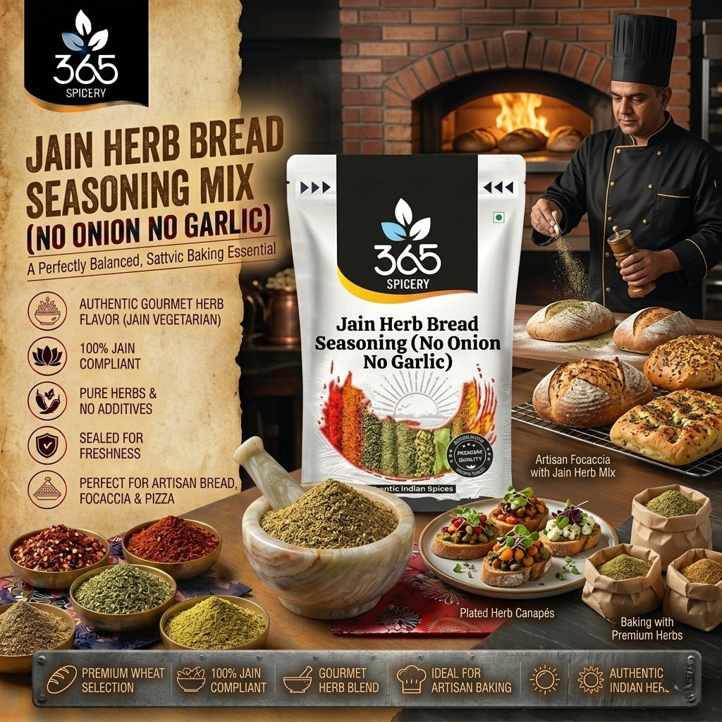 Jain Herb Bread Seasoning (No Onion No Garlic) — 365 Spicery