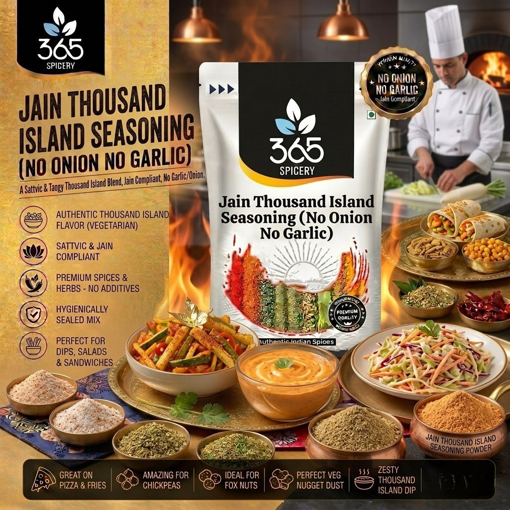 Jain Thousand Island Seasoning (No Onion No Garlic) — 365 Spicery