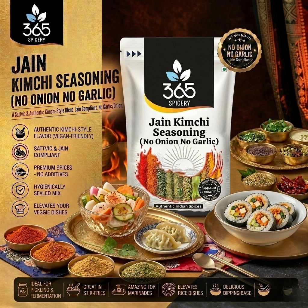 Jain Garden Veggie Seasoning (No Onion No Garlic) — 365 Spicery
