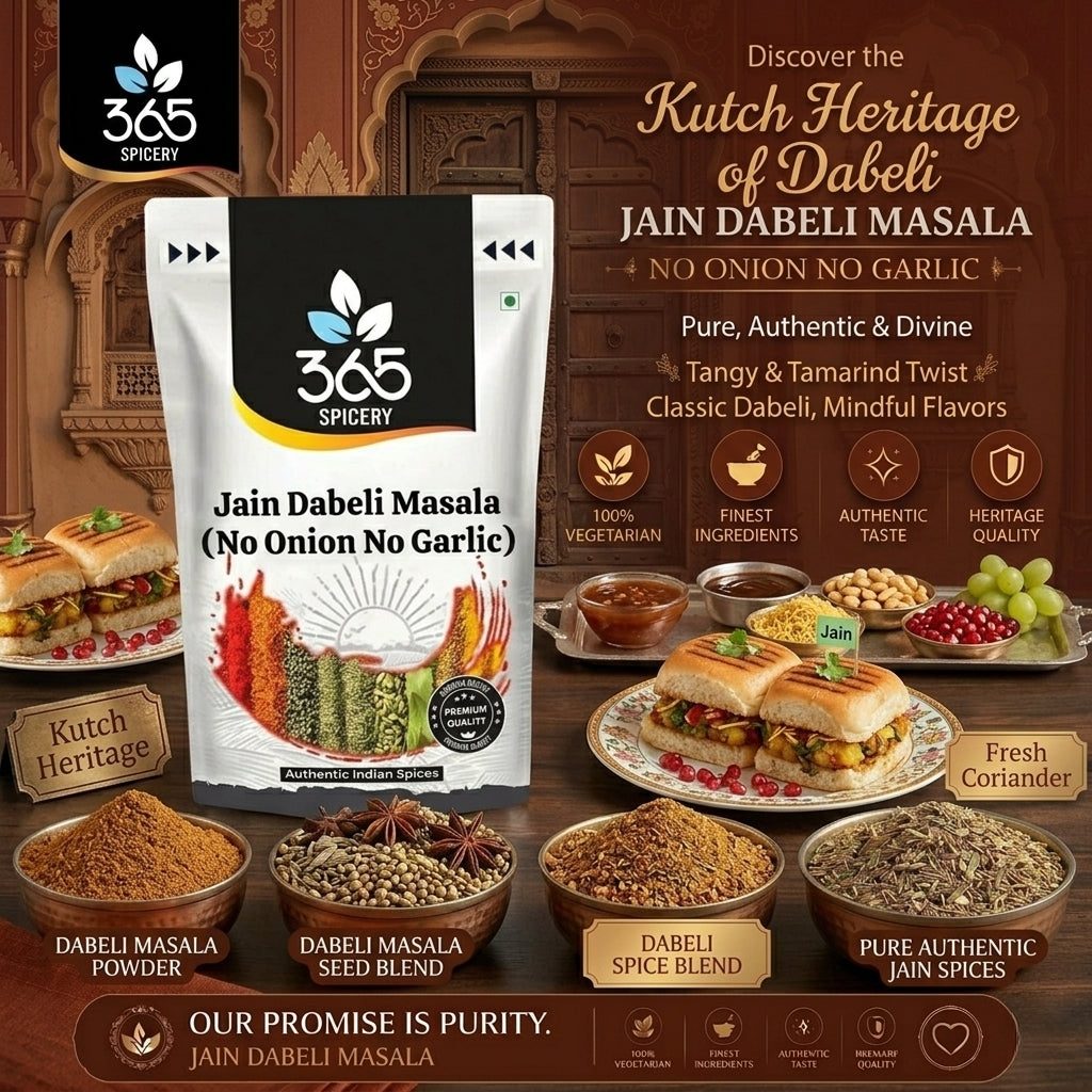 Jain Dabeli Masala (No Onion No Garlic) — 365 Spicery