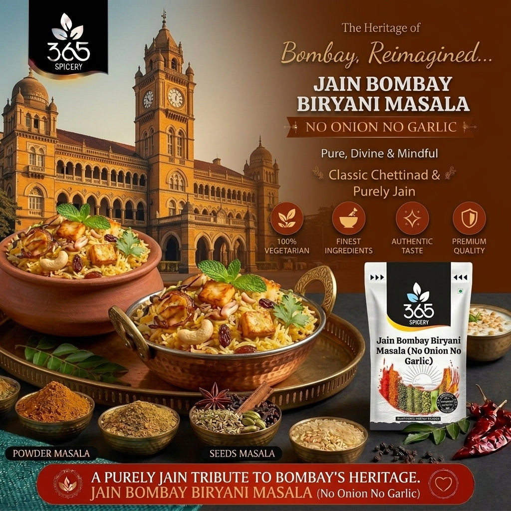 Jain Chettinad Biryani Masala (No Onion No Garlic) — 365 Spicery