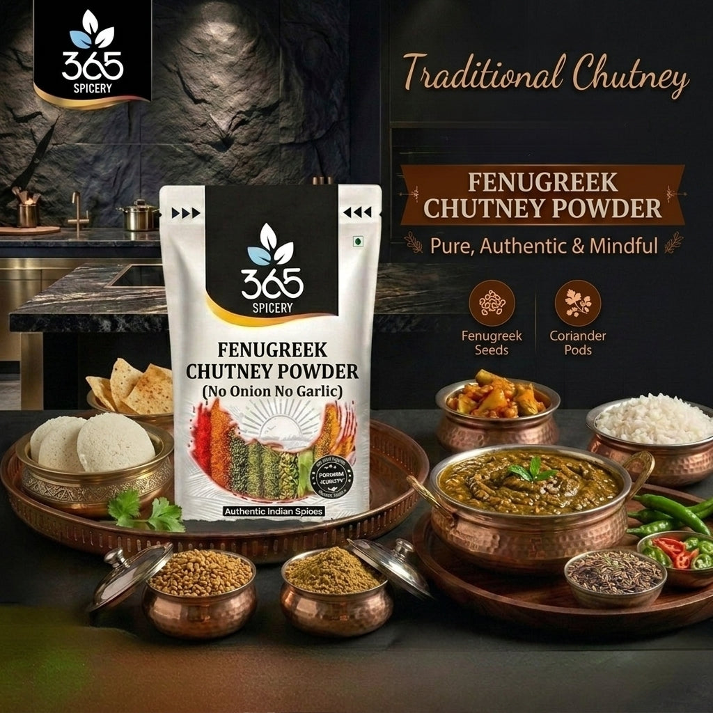 Fenugreek Chutney Powder — 365 Spicery