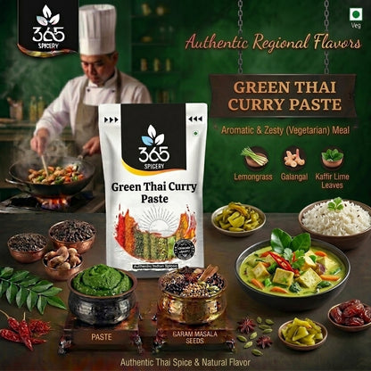 GREEN CURRY PASTE — 365 Spicery