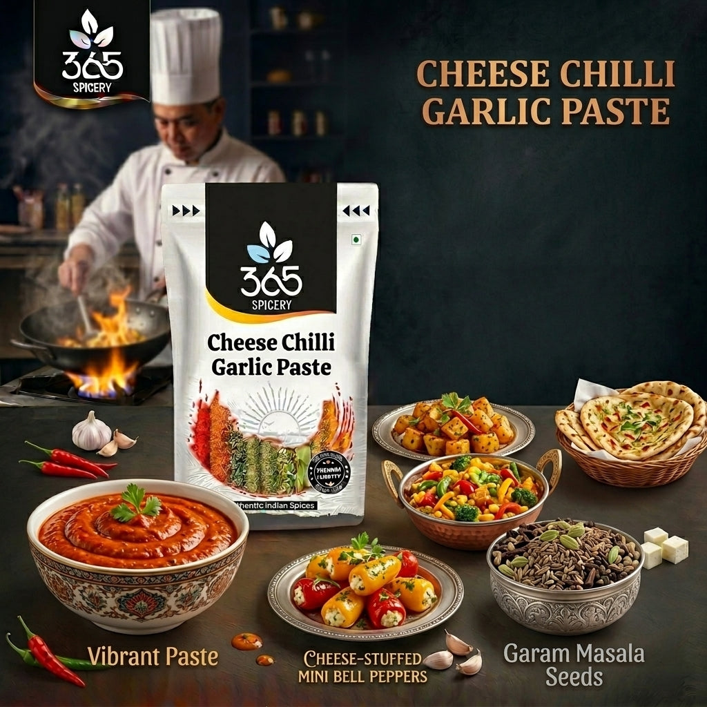 Cheese Chilli Garlic Paste — 365 Spicery