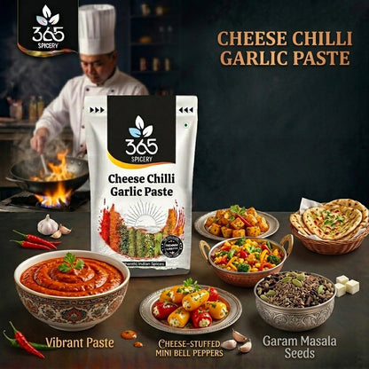 Cheese Chilli Garlic Paste — 365 Spicery