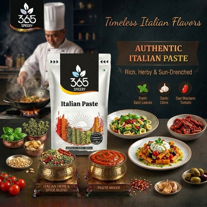 ITALIAN PASTE | Classic Herb Sauce Base | Vegan | No Artificial Colours | 365 Spicery