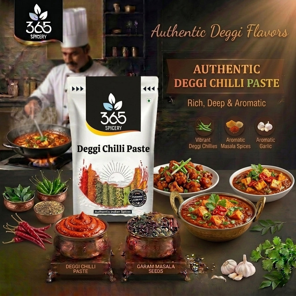 DEGGI CHILLI PASTE — 365 Spicery