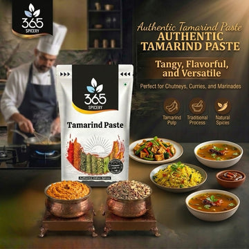 TAMARIND PASTE | Authentic Sour Tang | Natural Ingredients | Gluten-Free | Restaurant Quality | 365 Spicery