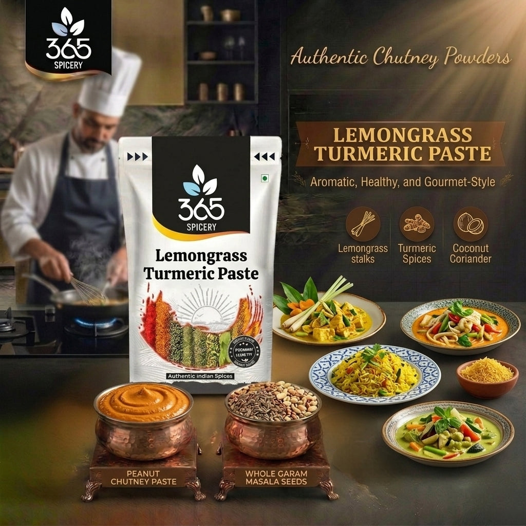 LEMONGRASS TURMERIC PASTE — 365 Spicery