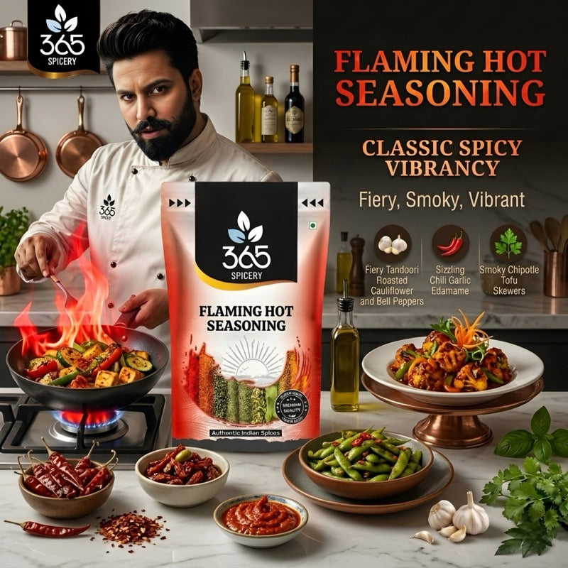 Jain Smokey Tandoori | No Onion No Garlic | Jain-Friendly | Natural Ingredients | Vegan Grill Rub | 365 Spicery