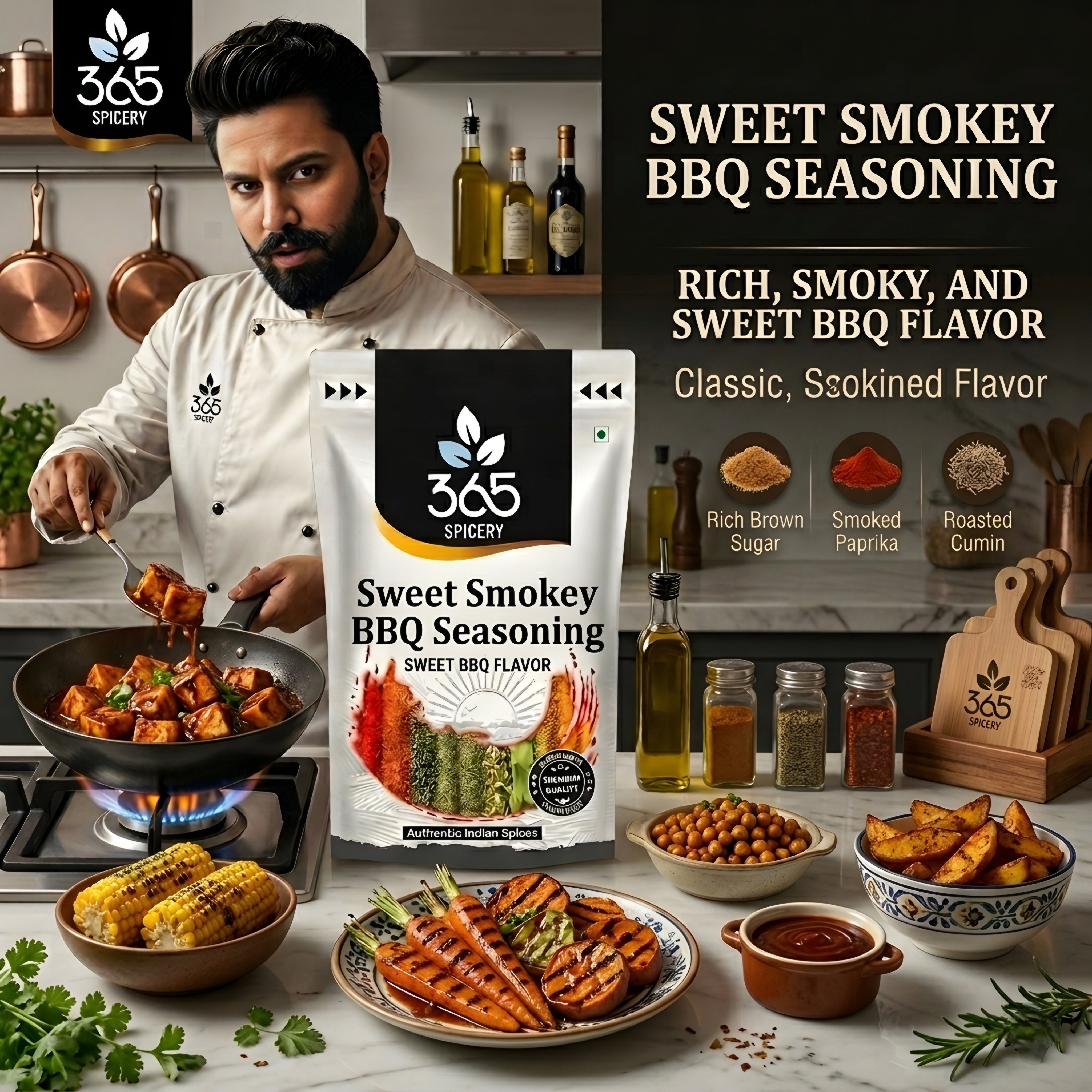 SWEET SMOKEY BBQ SEASONING