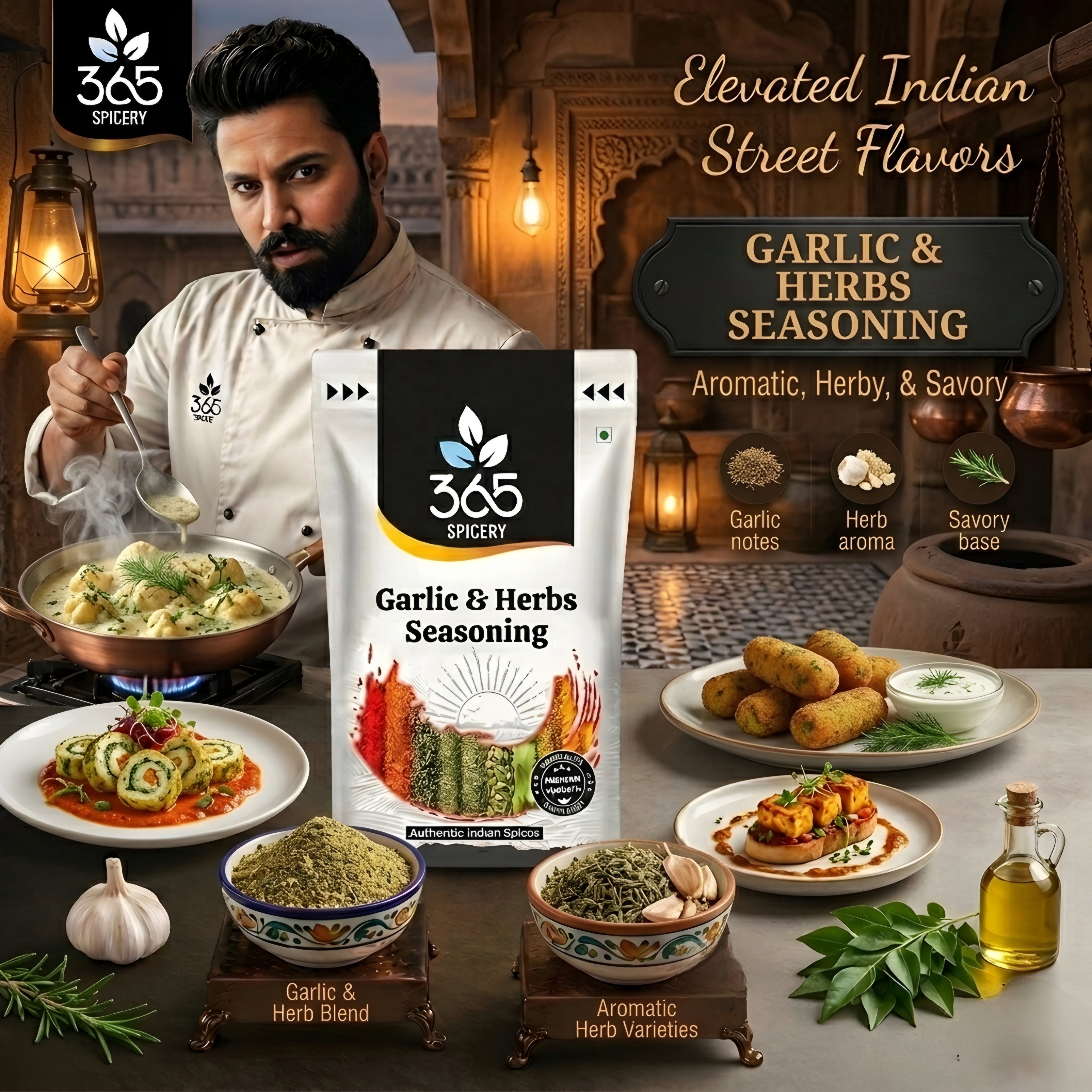 GARLIC & HERB SEASONING