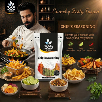 Chip's Seasoning | Ultimate Savoury Snack Dust | No MSG | No Artificial Colours | 365 Spicery