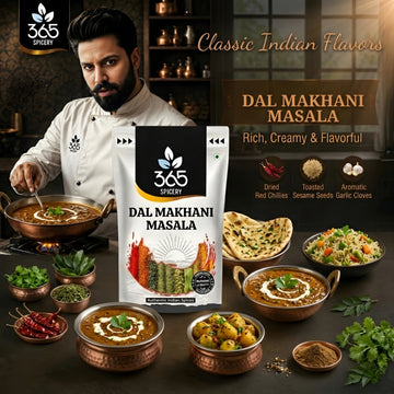 Dal Makhani Masala | Creamy Lentil Curry Seasoning | Vegan | No Artificial Flavours | 365 Spicery