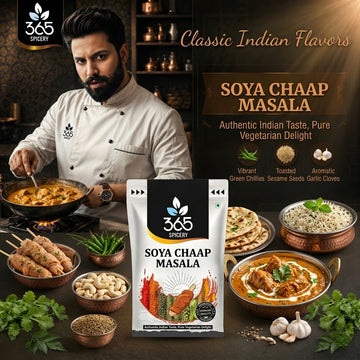 Soya Chaap Masala | Rich Protein Curry Seasoning | Natural Ingredients | Gluten-Free | 365 Spicery