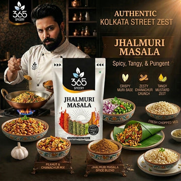 Jhalmuri Masala | Spicy Puffed Rice Seasoning | Natural Ingredients | No MSG | 365 Spicery