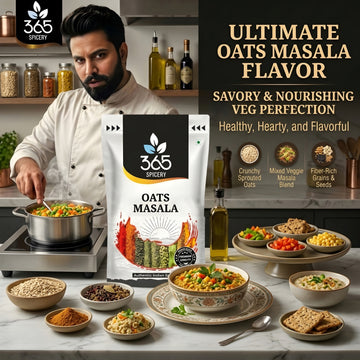 Oats Masala | Savoury Breakfast Seasoning | Vegan | No Artificial Flavours | 365 Spicery