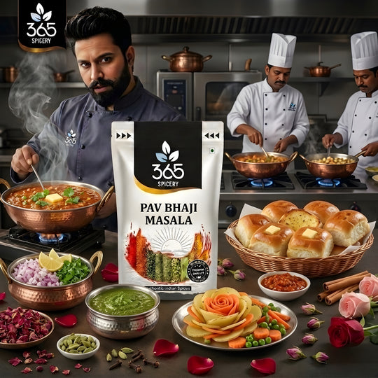 Pav Bhaji Masala | Classic Vegetable Curry Blend | Vegan | No Artificial Flavours | 365 Spicery