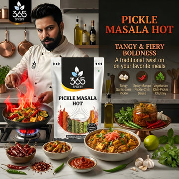 Pickle Masala - Hot | Spicy Traditional Achar Blend | Natural Ingredients | No Artificial Colours | 365 Spicery