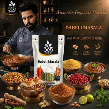 Dabeli Masala | Traditional Gujarati Sweet & Spicy Blend | Vegan | Gluten-Free | No Artificial Flavours | 365 Spicery