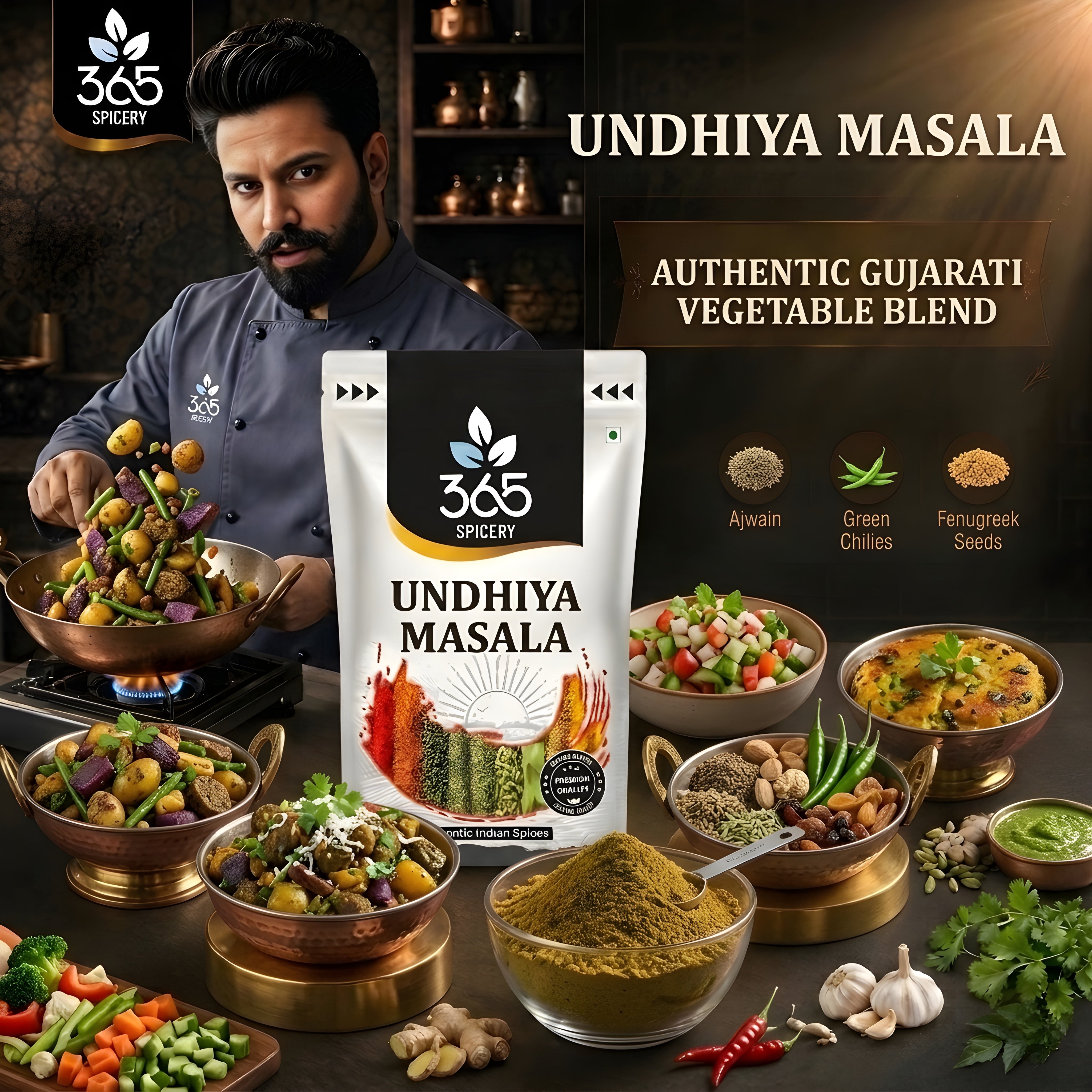Undhiya Masala