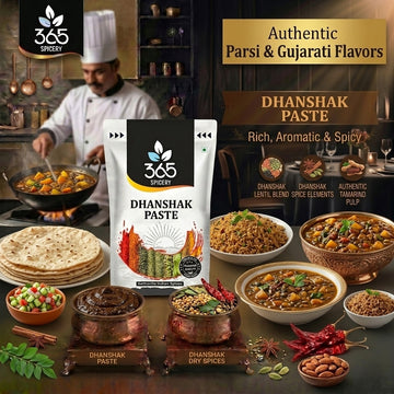 Dhanshak Paste | Aromatic Lentil & Spice Blend | No Artificial Flavours | Gluten-Free | Vegan | 365 Spicery