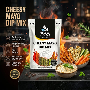 CHEESY MAYO DIP MIX | Rich Savoury Seasoning | No Artificial Flavours | Premium Quality | Party Ready | 365 Spicery