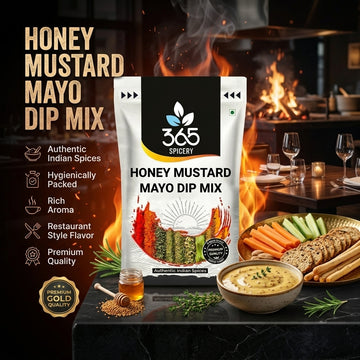 HONEY MUSTARD MAYO DIP MIX | Sweet Tangy Fusion | Natural Ingredients | Gluten-Free | Gourmet Dips | 365 Spicery
