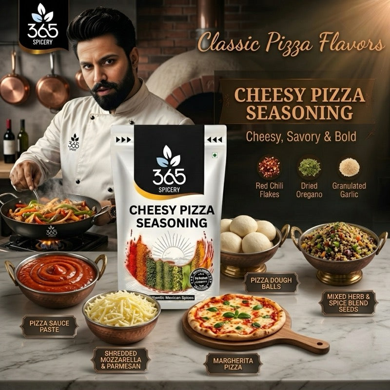 Jain Oregano Spice Mix | No Onion No Garlic | Ideal for Pizza & Pasta | Gluten-Free | 365 Spicery