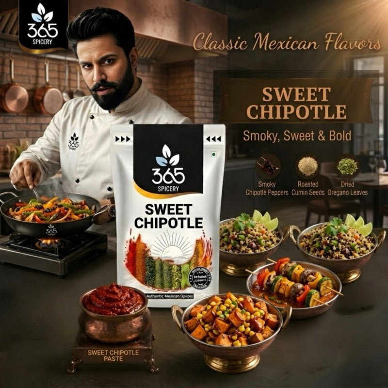 SWEET CHIPOTLE | Smokey & Mild Spice Blend | Premium Quality | Gluten-Free | No MSG | 365 Spicery