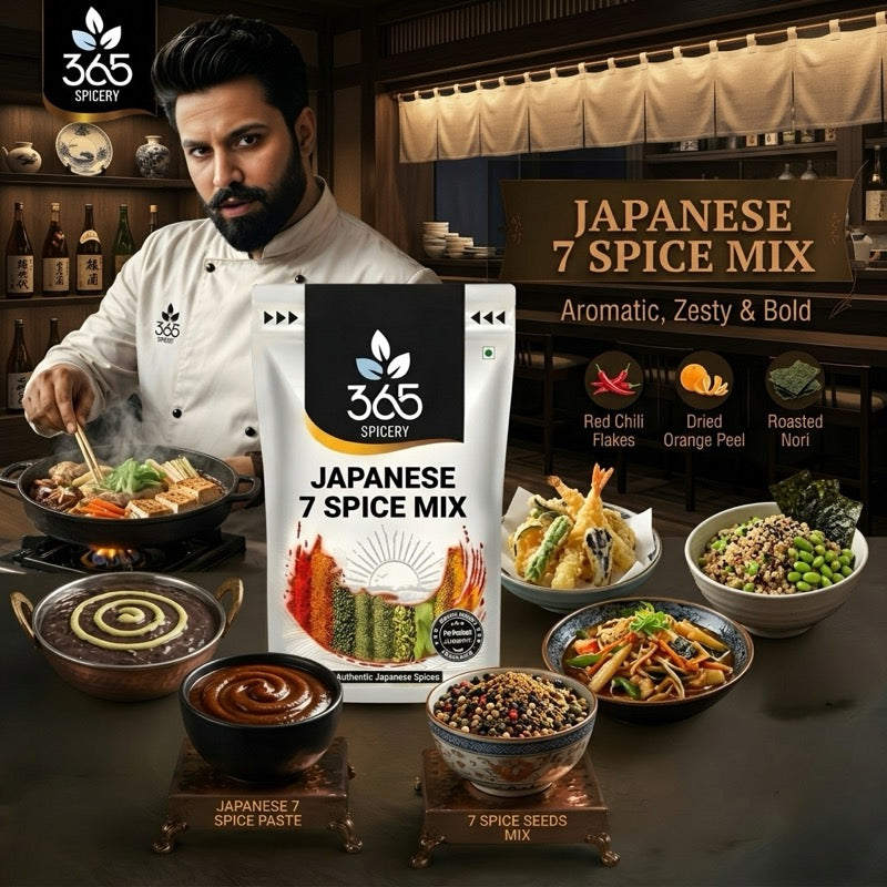 Japanese 7 Spice Mix | Traditional Togarashi Blend | Gluten-Free | No MSG | Premium Quality | 365 Spicery