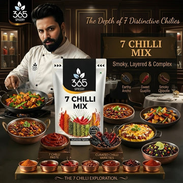 7 Chilli Mix | Complex Fiery Spice Blend | No Artificial Flavours | Gluten-Free | 365 Spicery