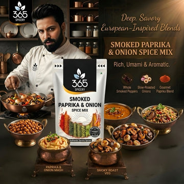 Smoked Paprika & Onion | Deep Savoury Grill Blend | No MSG | Premium Quality | 365 Spicery