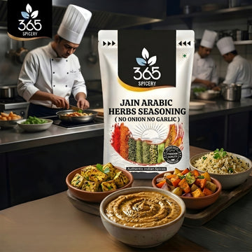 Jain Arabic Herbs Seasoning | No Onion No Garlic | Jain-Friendly | Gluten-Free | For Grills | 365 Spicery