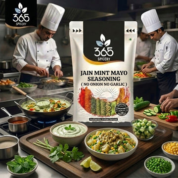 Jain Mint Mayo Seasoning | No Onion No Garlic | Jain-Friendly | Gluten-Free | Natural Ingredients | 365 Spicery