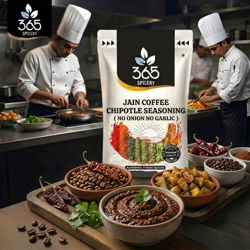 Jain Coffee Chipotle Seasoning | No Onion No Garlic | Jain-Friendly | Gluten-Free | Grill Seasoning | 365 Spicery