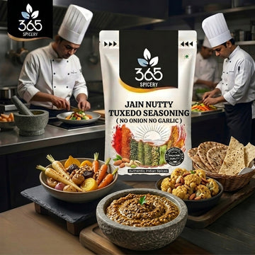 Jain Nutty Tuxedo Seasoning | No Onion No Garlic | Jain-Friendly | Premium Quality | For Desserts | 365 Spicery